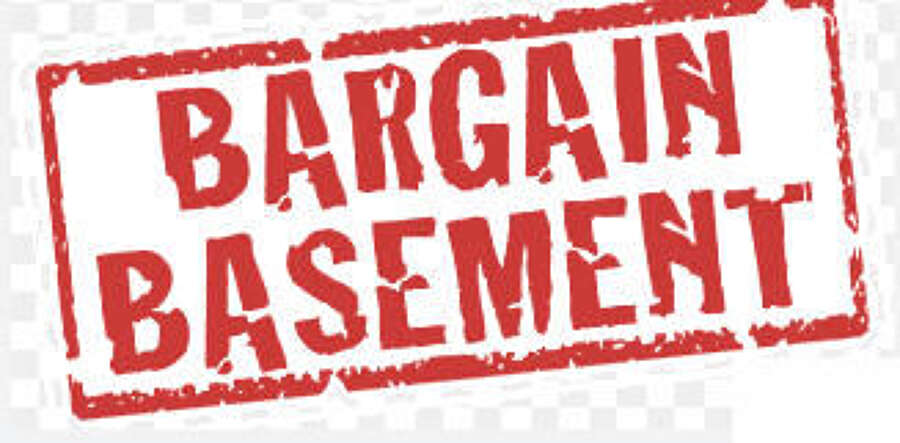 Bargain basement