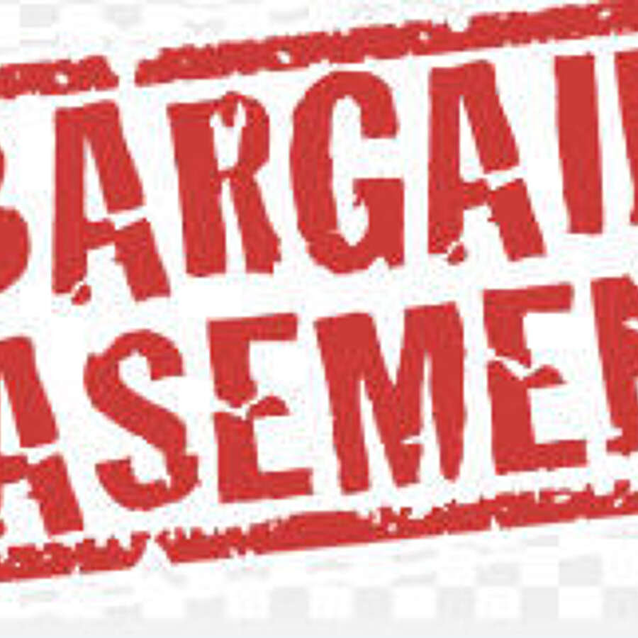 Bargain basement