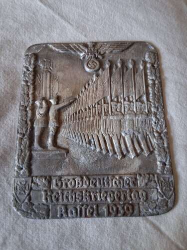 WW2 third Reich door plaque
