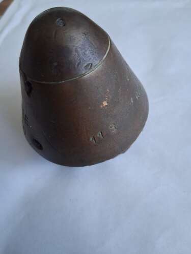 WW1 relic shell from delville wood 1916