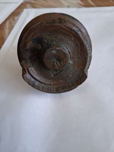 WW1 relic shell from delville wood 1916