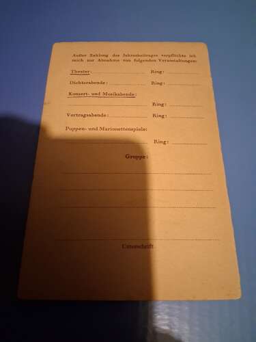 Third Reich Hitler Youth Participant book