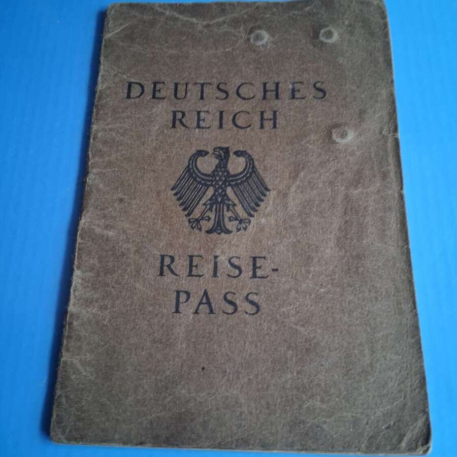Pre ww2 reise-pass