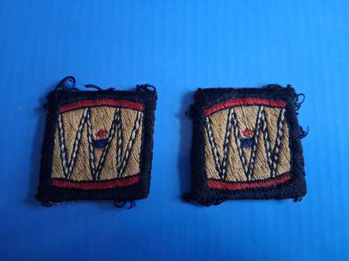 WW2 45th west country infantry division cloth badge