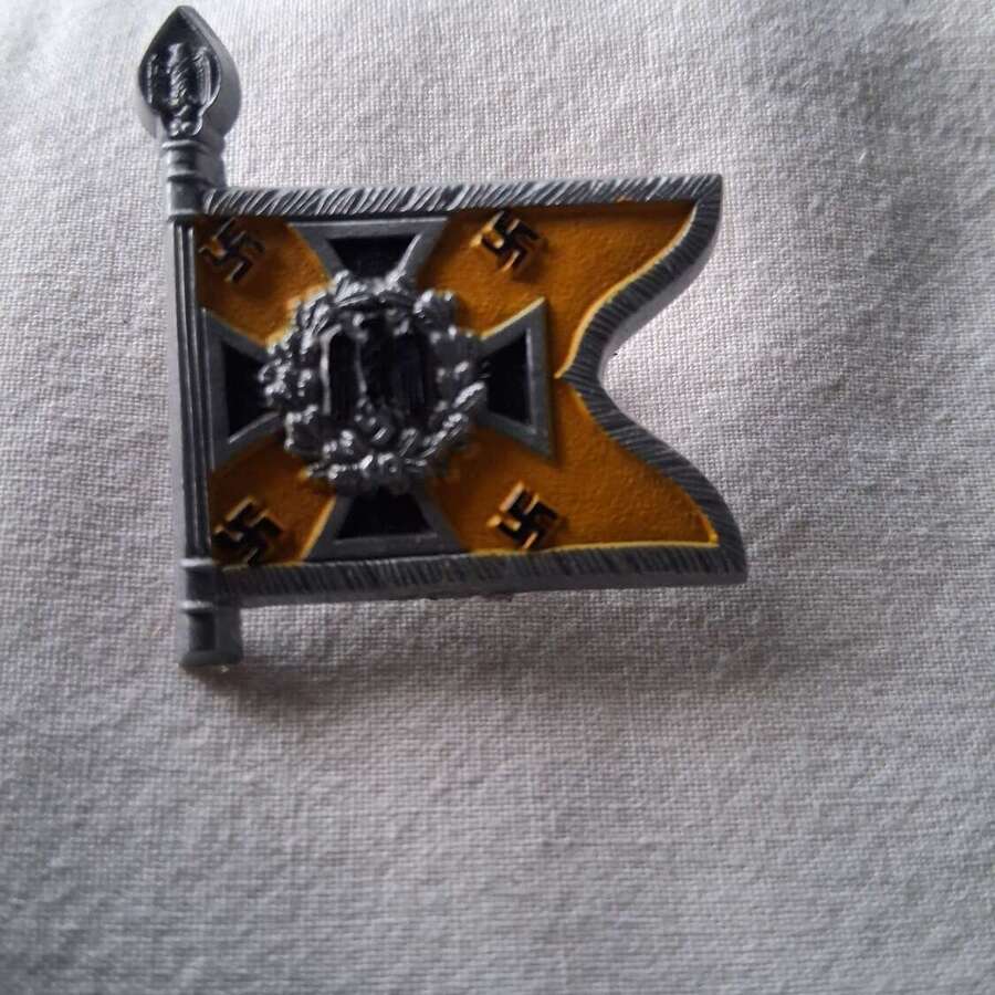 Third Reich day badge priced due to condition