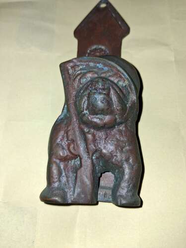 Ww1/ ww2 trench art Tommy helmet dog