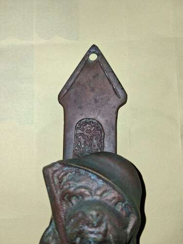Ww1/ ww2 trench art Tommy helmet dog